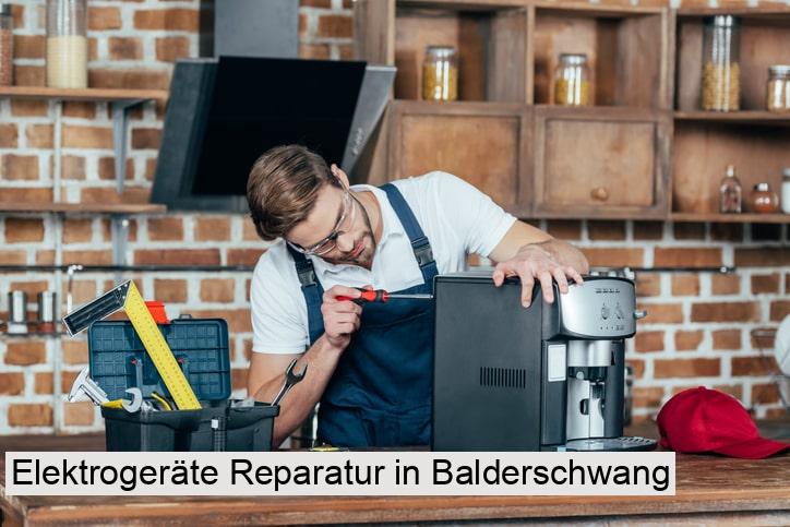 Elektrogeräte Reparatur in Balderschwang
